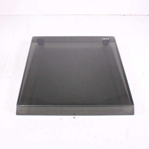 Akai Turntable Dust Cover Smoked Acrylic Hinged Replacement-Turntable Accessories-SpenCertified-vintage-refurbished-electronics