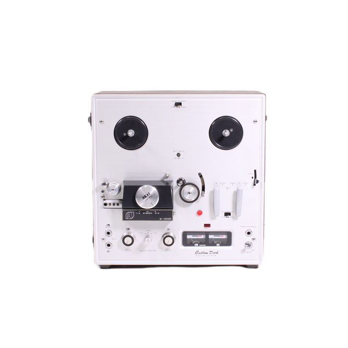 Akai X-100D 4-Speed 3-Head Reel to Reel Tape Recorder (AS-IS?)-Reel-to-Reel Tape Players & Recorders-SpenCertified-vintage-refurbished-electronics