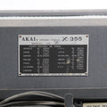 Akai X-355 Vintage Cross-Field 4-Track Reel to Reel Deck (BLOWS FUSES)