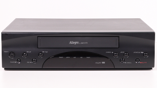 Allegro Zenith - ALG210 - VHS VCR Video Player-VCRs-SpenCertified-vintage-refurbished-electronics