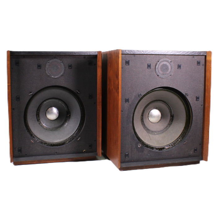Altec Lansing 879A Santana Vintage 15" BiFlex 2-Way Speakers Walnut Pair-Speakers-SpenCertified-vintage-refurbished-electronics