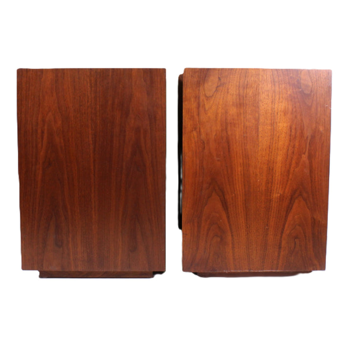Altec Lansing 879A Santana Vintage 15" BiFlex 2-Way Speakers Walnut Pair-Speakers-SpenCertified-vintage-refurbished-electronics