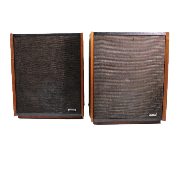 Altec Lansing 879A Santana Vintage 15" BiFlex 2-Way Speakers Walnut Pair-Speakers-SpenCertified-vintage-refurbished-electronics