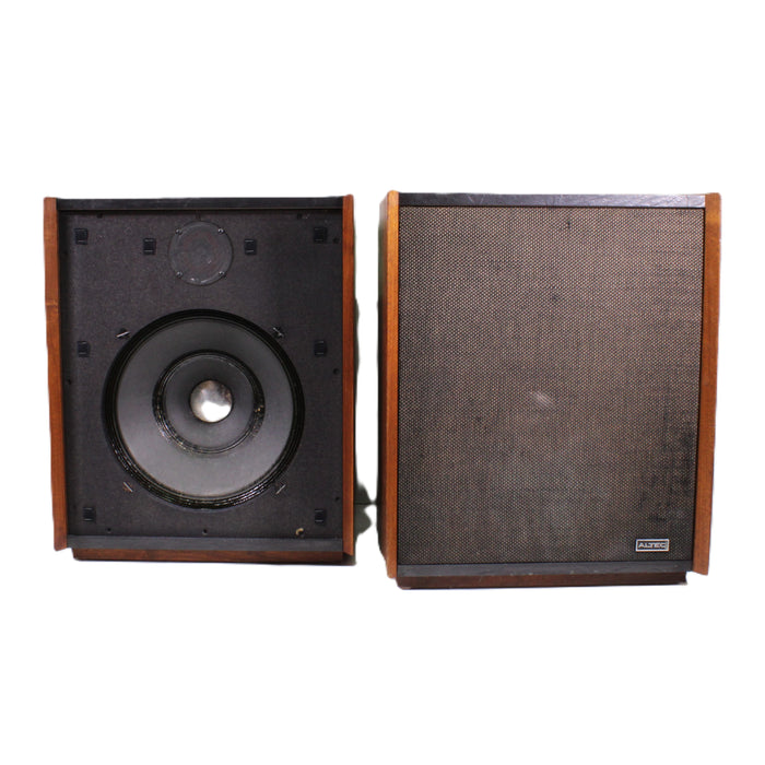 Altec Lansing 879A Santana Vintage 15" BiFlex 2-Way Speakers Walnut Pair-Speakers-SpenCertified-vintage-refurbished-electronics