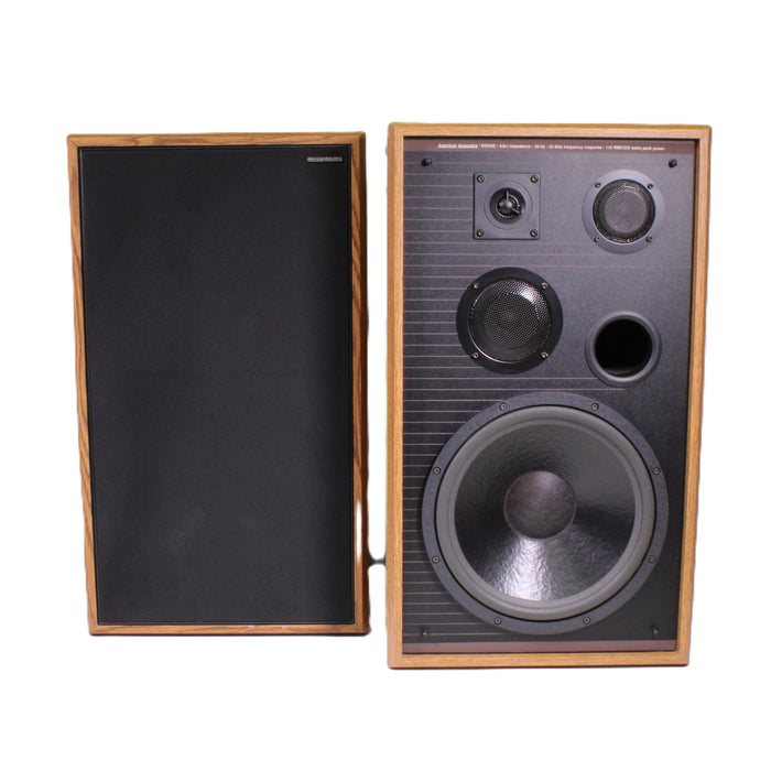 American Acoustics D5550E 4-Way Floorstanding Speaker Pair Vented 120W RMS-Speakers-SpenCertified-vintage-refurbished-electronics
