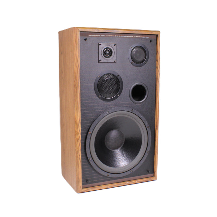 American Acoustics D5550E 4-Way Floorstanding Speaker Pair Vented 120W RMS-Speakers-SpenCertified-vintage-refurbished-electronics
