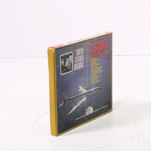 American Airlines Astrovision Reel Popular Program No. 10 7" Reel Vintage In-Flight Entertainment Film-Reel-to-Reel Tape-SpenCertified-vintage-refurbished-electronics