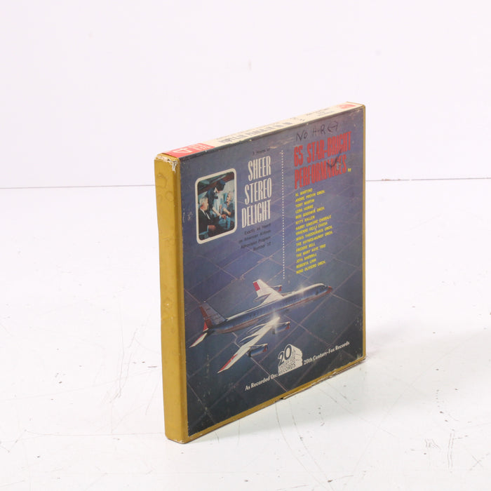 American Airlines Astrovision Reel Popular Program No. 10 7" Reel Vintage In-Flight Entertainment Film-Reel-to-Reel Tape-SpenCertified-vintage-refurbished-electronics