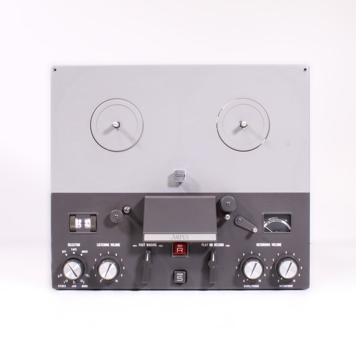 Ampex 1260 Reel to Reel Tape Recorder Tube Stereo Portable Vintage ...