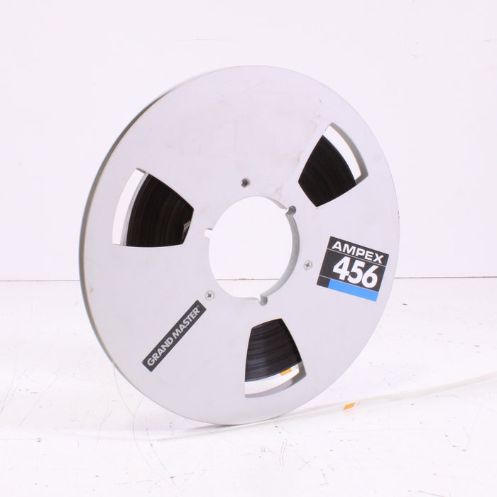 Ampex 456 Grand Master Vintage Studio Recording Tape 10.5" Aluminum Reel-Reel-to-Reel Tape-SpenCertified-vintage-refurbished-electronics