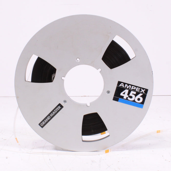 Ampex 456 Grand Master Vintage Studio Recording Tape 10.5" Aluminum Reel-Reel-to-Reel Tape-SpenCertified-vintage-refurbished-electronics