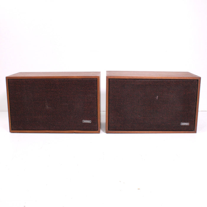 Ampex 516 Vintage Bookshelf Speakers Made in U.S.A. (1970s)-Speakers-SpenCertified-vintage-refurbished-electronics