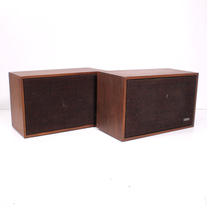 Ampex 516 Vintage Bookshelf Speakers Made in U.S.A. (1970s)-Speakers-SpenCertified-vintage-refurbished-electronics