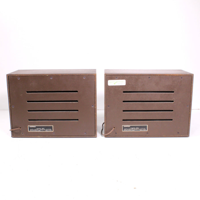 Ampex 517 Vintage Bookshelf Speakers Made in U.S.A. (1970s)-Speakers-SpenCertified-vintage-refurbished-electronics