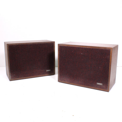Ampex 517 Vintage Bookshelf Speakers Made in U.S.A. (1970s)-Speakers-SpenCertified-vintage-refurbished-electronics