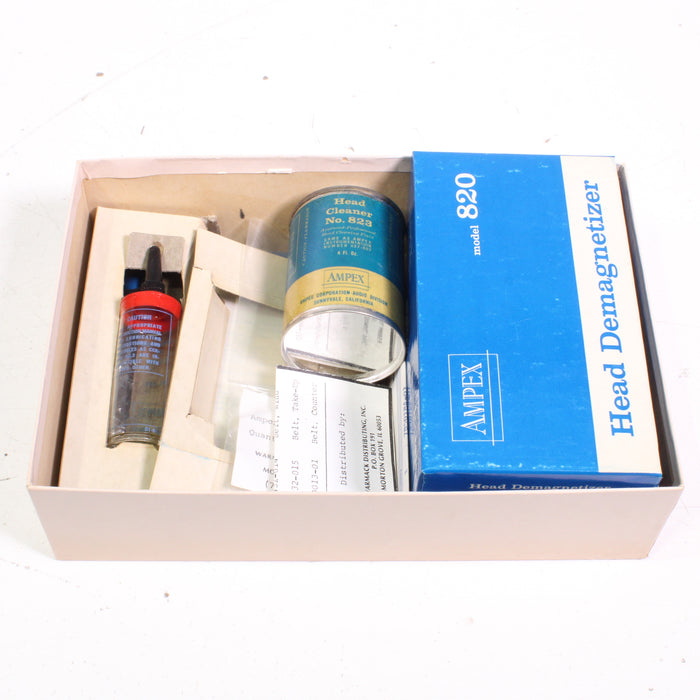 Ampex No. 894 Professional Recorder Accessory Kit with Model 820 Head Demagnetizer-Electronics-SpenCertified-vintage-refurbished-electronics