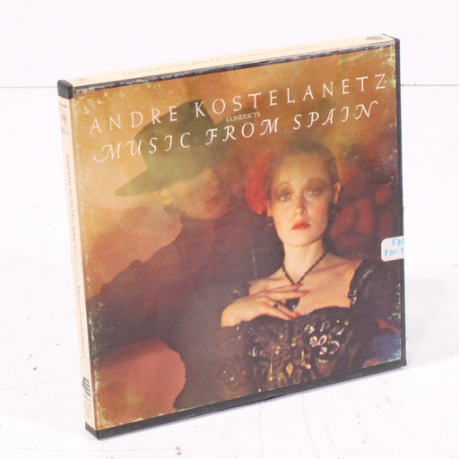 André Kostelanetz Music from Spain Reel to Reel Tape 7" 1/4" 7½ IPS Masterworks Stereo Tape Vintage Orchestral Exotica-Reel-to-Reel Tape-SpenCertified-vintage-refurbished-electronics