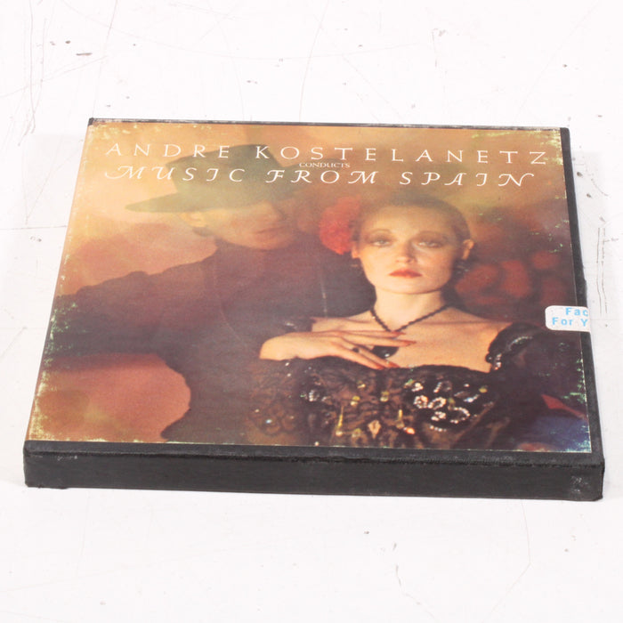 André Kostelanetz Music from Spain Reel to Reel Tape 7" 1/4" 7½ IPS Masterworks Stereo Tape Vintage Orchestral Exotica-Reel-to-Reel Tape-SpenCertified-vintage-refurbished-electronics