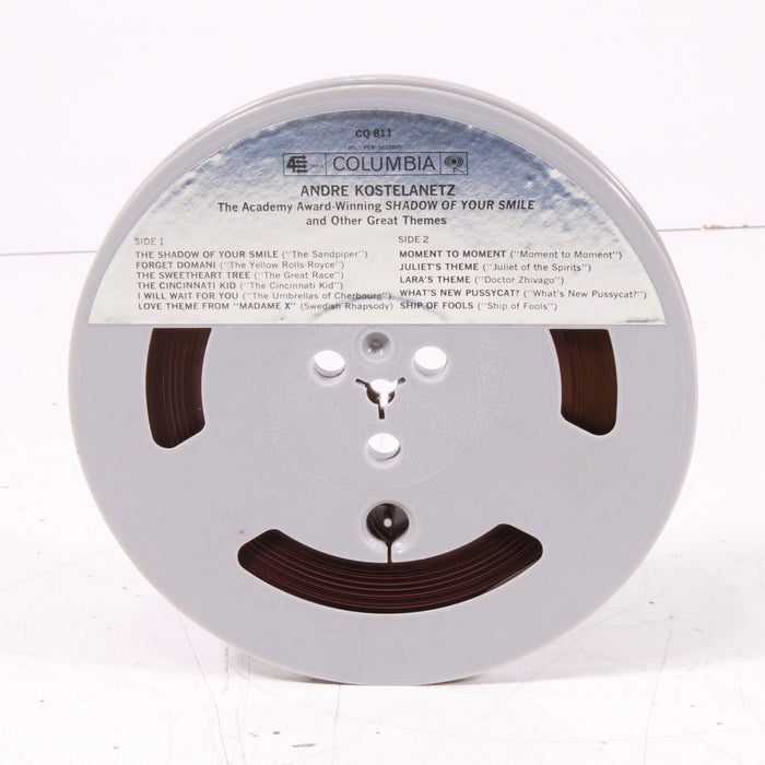 André Kostelanetz – The Shadow of Your Smile Reel to Reel Tape 7" 1/4" 7½ IPS Columbia Stereo Tape-Reel-to-Reel Tape-SpenCertified-vintage-refurbished-electronics