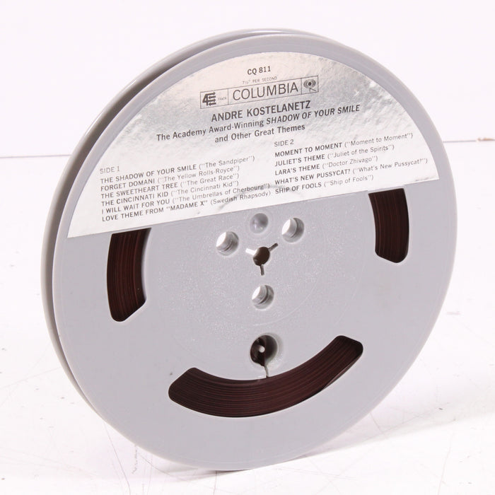 André Kostelanetz – The Shadow of Your Smile Reel to Reel Tape 7" 1/4" 7½ IPS Columbia Stereo Tape-Reel-to-Reel Tape-SpenCertified-vintage-refurbished-electronics