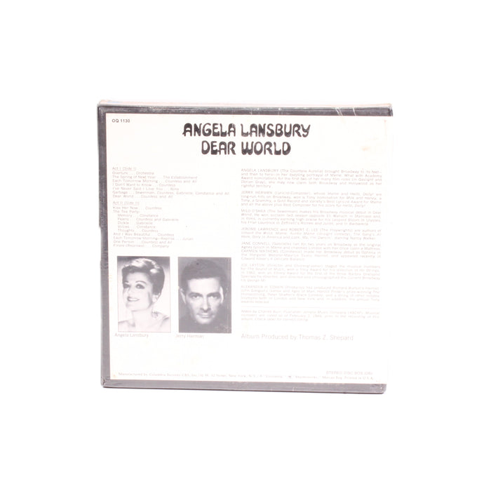 Angela Lansbury – Dear World Original Broadway Cast Reel to Reel Tape 7" 1/4" 3¾ IPS Columbia Stereo-Reel-to-Reel Tape-SpenCertified-vintage-refurbished-electronics