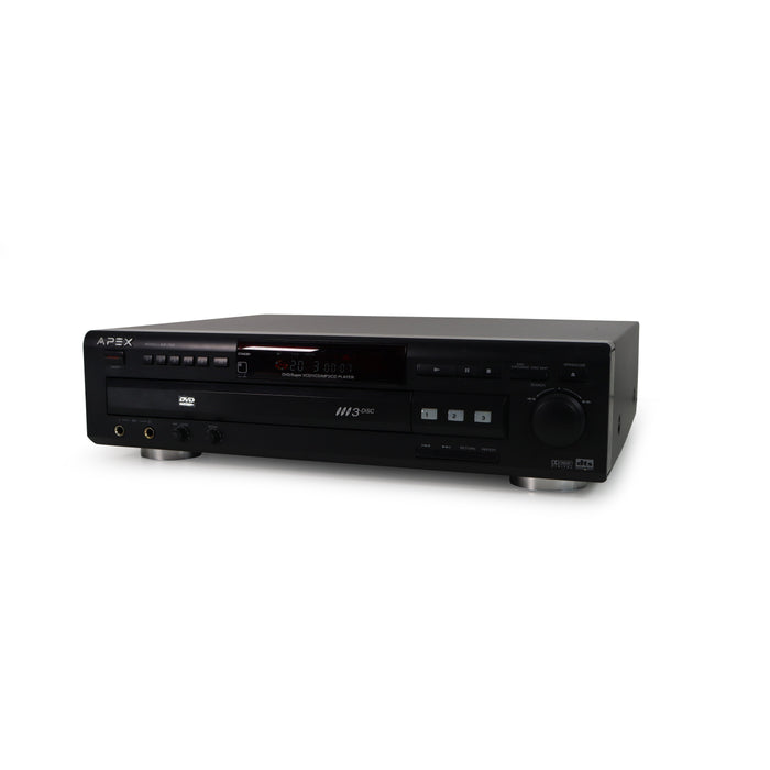 Apex AD-703 3-Disc Triple Tray DVD Changer (Remote not included)-Electronics-SpenCertified-refurbished-vintage-electonics