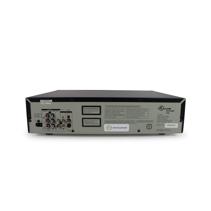 Apex AD-703 3-Disc Triple Tray DVD Changer (Remote not included)-Electronics-SpenCertified-refurbished-vintage-electonics