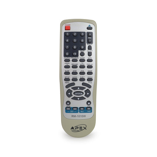 Apex RM-1010W DVD Player Remote Control for Models AD-1110W and AD-1130W-Remote-SpenCertified-refurbished-vintage-electonics