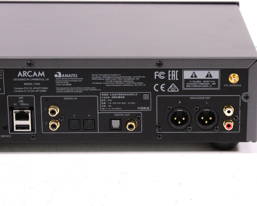 Arcam ST60 Streaming Music Player w/ Wi-Fi, Apple AirPlay 2-Preamps-SpenCertified-vintage-refurbished-electronics
