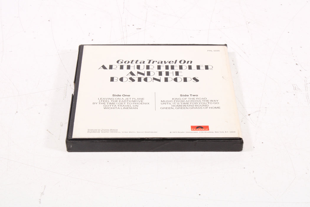 Arthur Fiedler & The Boston Pops – Gotta Travel On Reel to Reel Tape 7" 1/4" 7½ IPS RCA Red Seal Orchestral Folk & Americana Classics-Reel-to-Reel Tape-SpenCertified-vintage-refurbished-electronics
