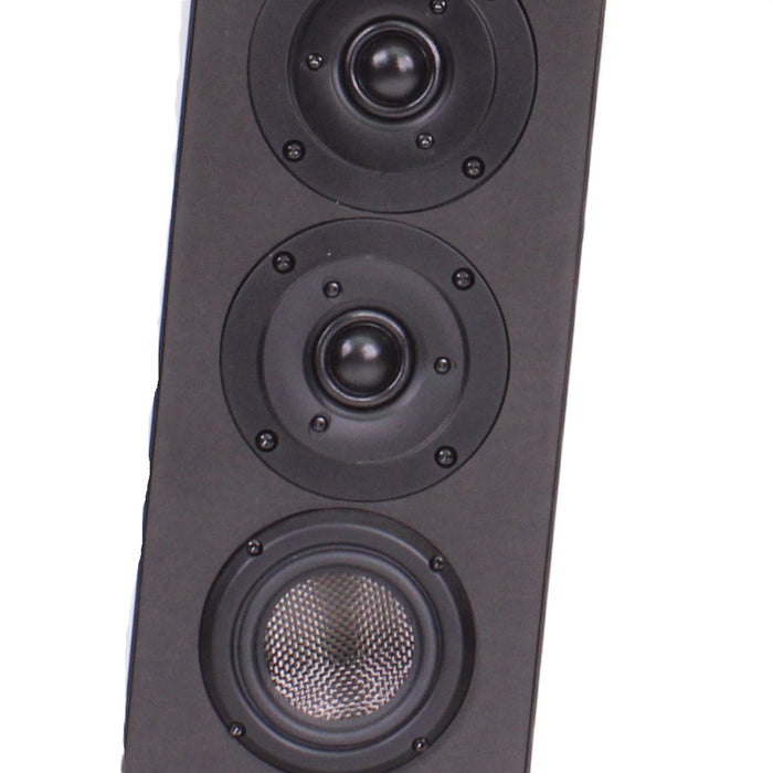 Artison Sketch MK2 S-LCRDM-MK2 DualMono LCR On-Wall Speakers Pair Black-Speakers-SpenCertified-vintage-refurbished-electronics