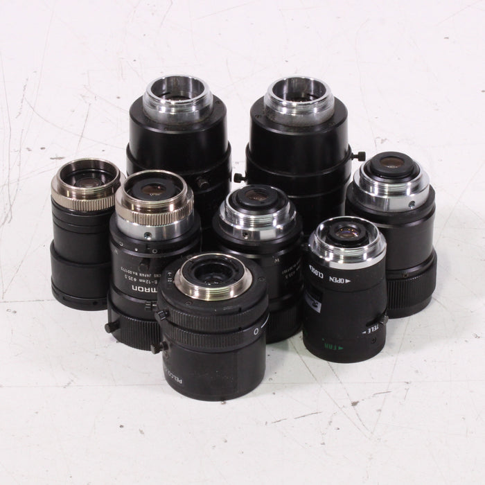Assorted Camera Lenses Bundle of 22 (Rainbow, Fujinon, Canon, and More)-Camera Lenses-SpenCertified-vintage-refurbished-electronics