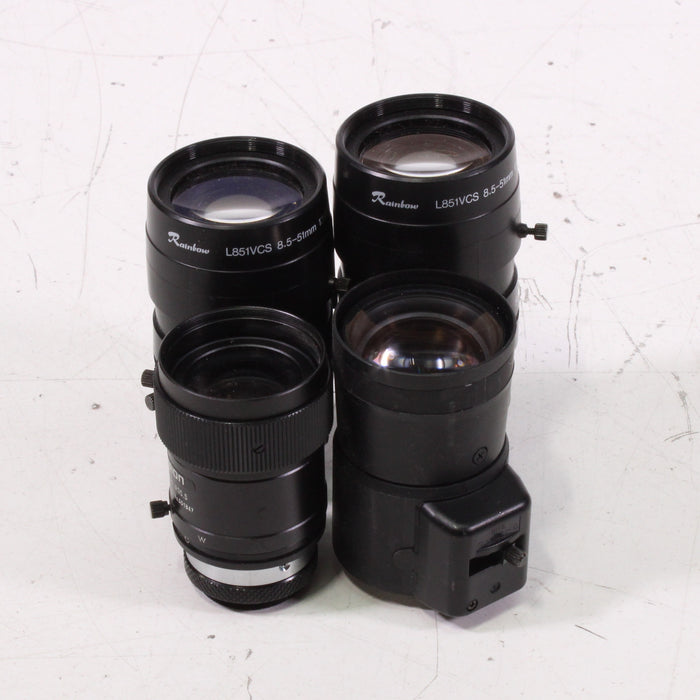 Assorted Camera Lenses Bundle of 22 (Rainbow, Fujinon, Canon, and More)-Camera Lenses-SpenCertified-vintage-refurbished-electronics