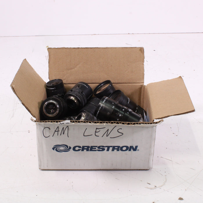 Assorted Camera Lenses Bundle of 22 (Rainbow, Fujinon, Canon, and More)-Camera Lenses-SpenCertified-vintage-refurbished-electronics