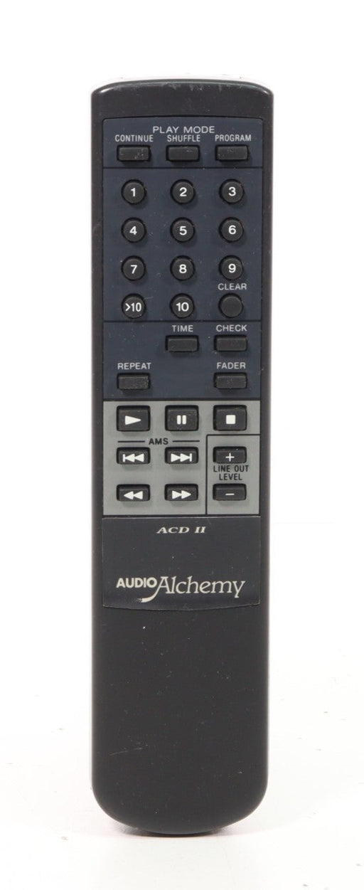 Audio Alchemy ACD-II Remote Control for ACD-II Digitally Controlled Tracking Servo System-Remote Controls-SpenCertified-vintage-refurbished-electronics