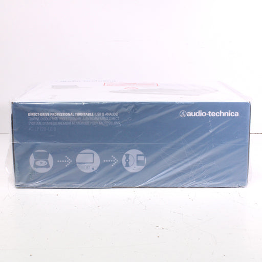 Audio-Technica AT-LP120USB Direct-Drive Professional Turntable USB & Analog (NEW & SEALED)-Turntables & Record Players-SpenCertified-vintage-refurbished-electronics