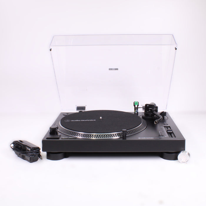 Audio-Technica AT-LP120XUSB Direct Drive Turntable Phono USB Quartz Lock-Turntables & Record Players-SpenCertified-vintage-refurbished-electronics