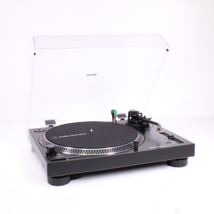 Audio-Technica AT-LP120XUSB Direct Drive Turntable Phono USB Quartz Lock-Turntables & Record Players-SpenCertified-vintage-refurbished-electronics