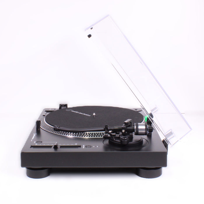 Audio-Technica AT-LP120XUSB Direct Drive Turntable Phono USB Quartz Lock-Turntables & Record Players-SpenCertified-vintage-refurbished-electronics