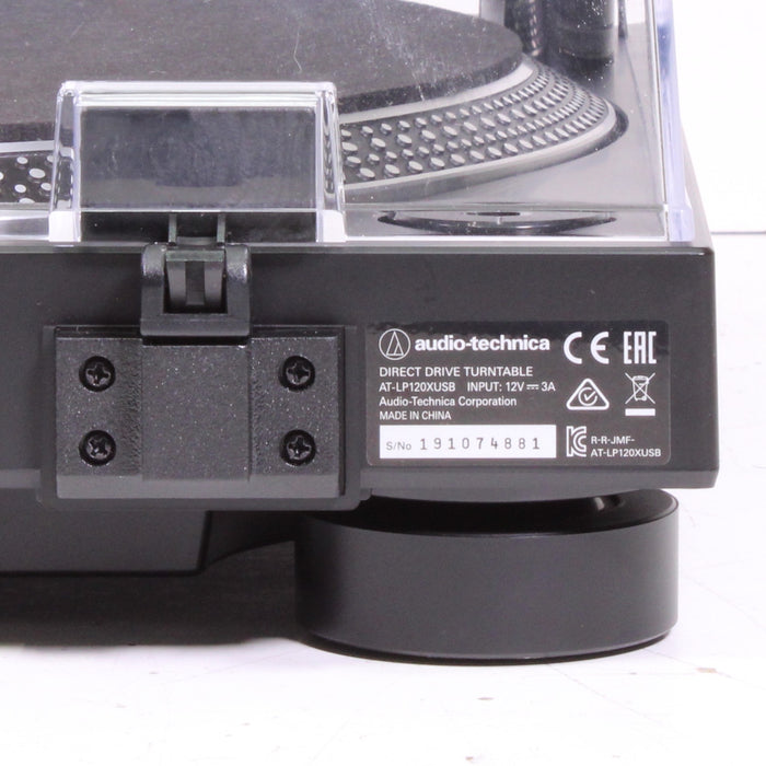 Audio-Technica AT-LP120XUSB Direct Drive Turntable Phono USB Quartz Lock-Turntables & Record Players-SpenCertified-vintage-refurbished-electronics
