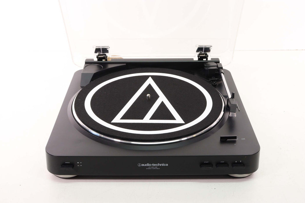 Audio-Technica AT-LP60 Stereo Turntable-Turntables & Record Players-SpenCertified-vintage-refurbished-electronics