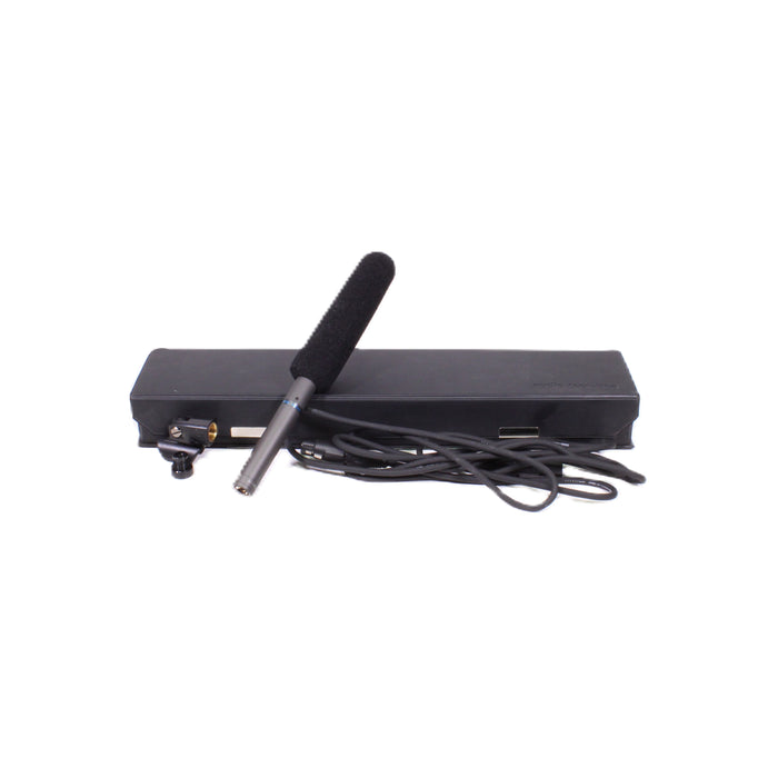 Audio-Technica AT897 800 Series Shotgun Condenser Microphone XLR Broadcast Recording with Case-Microphones-SpenCertified-vintage-refurbished-electronics