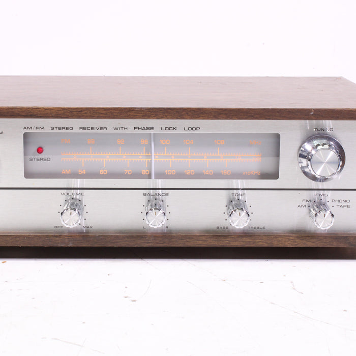 AudioKing AM/FM Stereo 8-Track Player Silver Face Vintage Receiver-8 Track Player-SpenCertified-vintage-refurbished-electronics