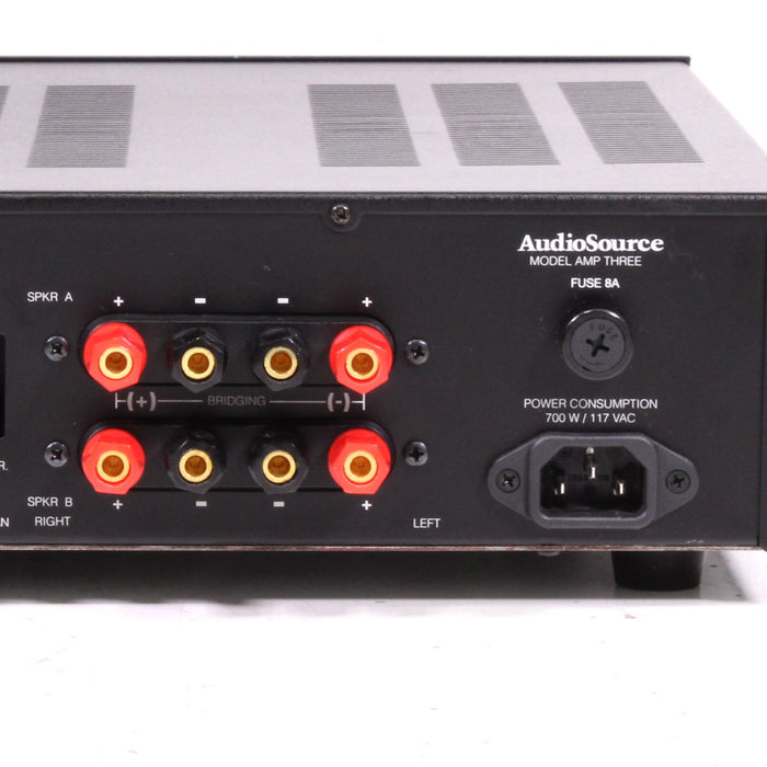 AudioSource AMP Three Stereo Power Amplifier 150WPC A/B Speakers Bridged Mono-Power Amplifiers-SpenCertified-vintage-refurbished-electronics