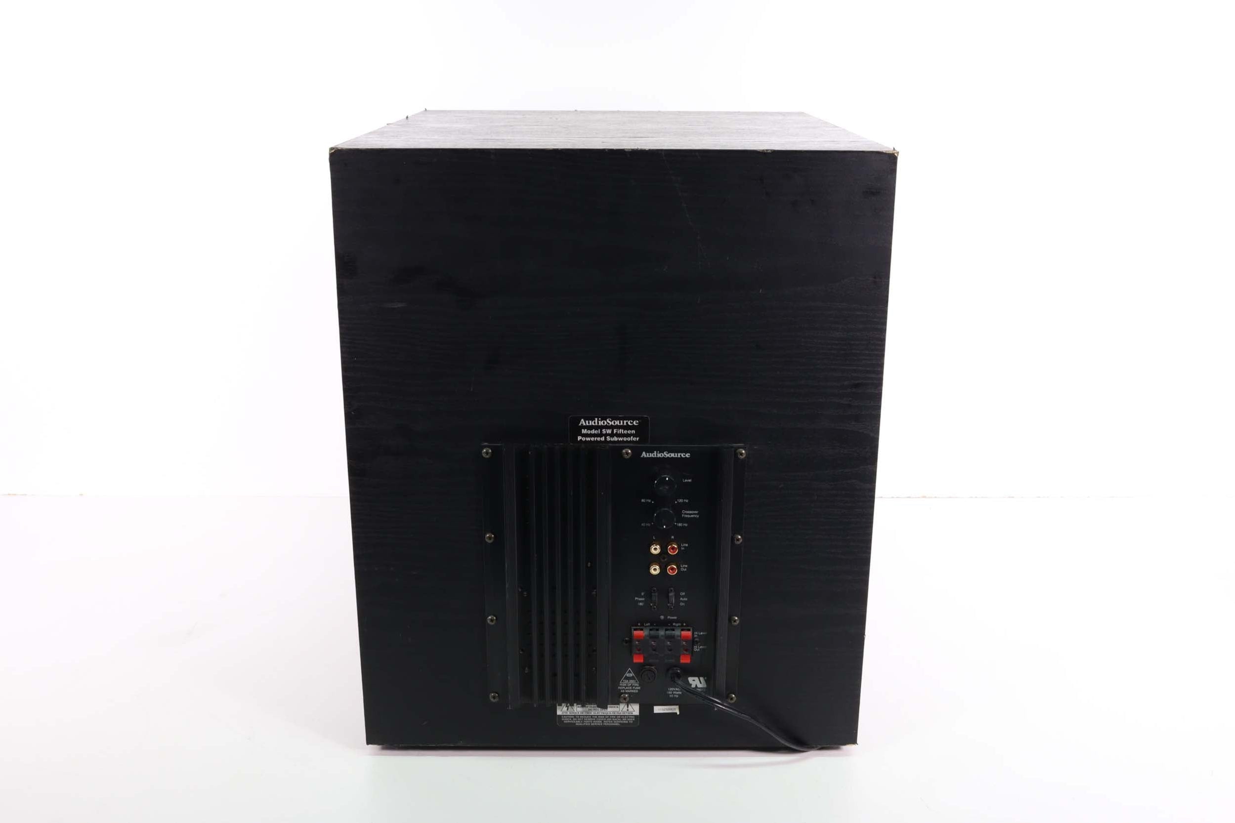 AudioSource SW Fifteen Powered Subwoofer — SpenCertified