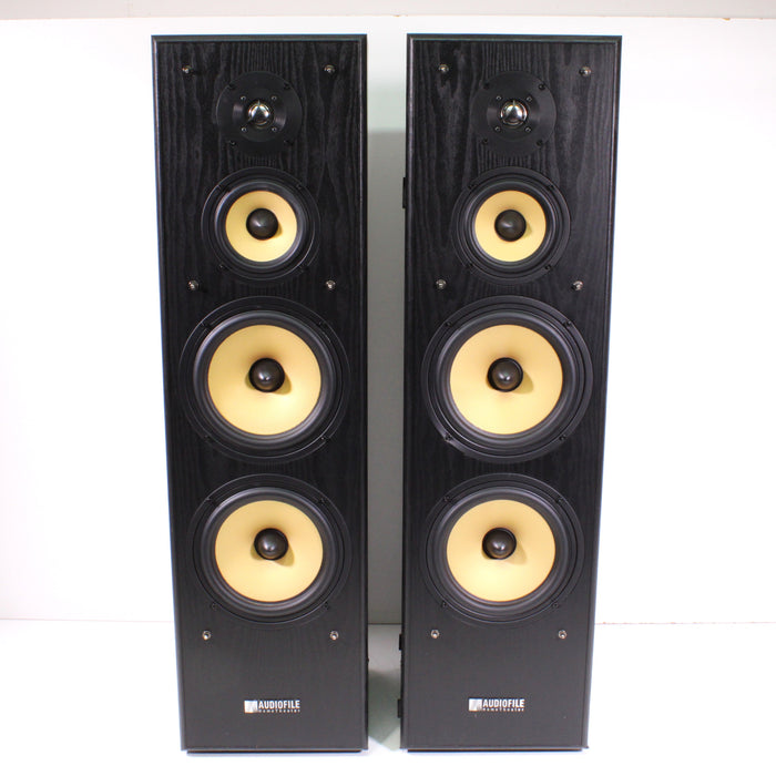 Audiofile 583LR Home Theatre Tower Speaker Pair 400 Watts-Speakers-SpenCertified-vintage-refurbished-electronics