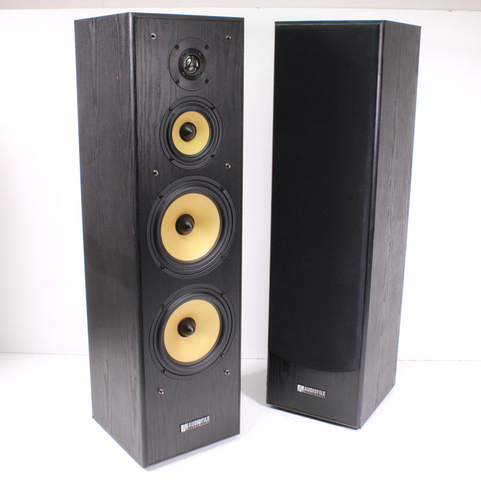 Audiofile 583LR Home Theatre Tower Speaker Pair 400 Watts-Speakers-SpenCertified-vintage-refurbished-electronics