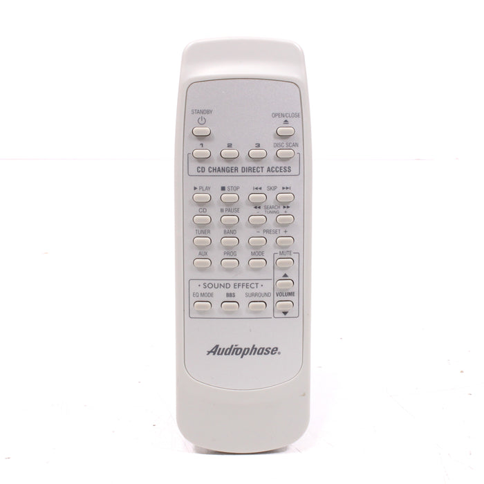 Audiophase Remote Control for 3 Disc CD Changer-Remote Controls-SpenCertified-vintage-refurbished-electronics