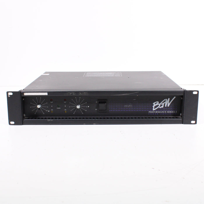 BGW Performance Series 3 Stereo Power Amplifier-Power Amplifiers-SpenCertified-vintage-refurbished-electronics