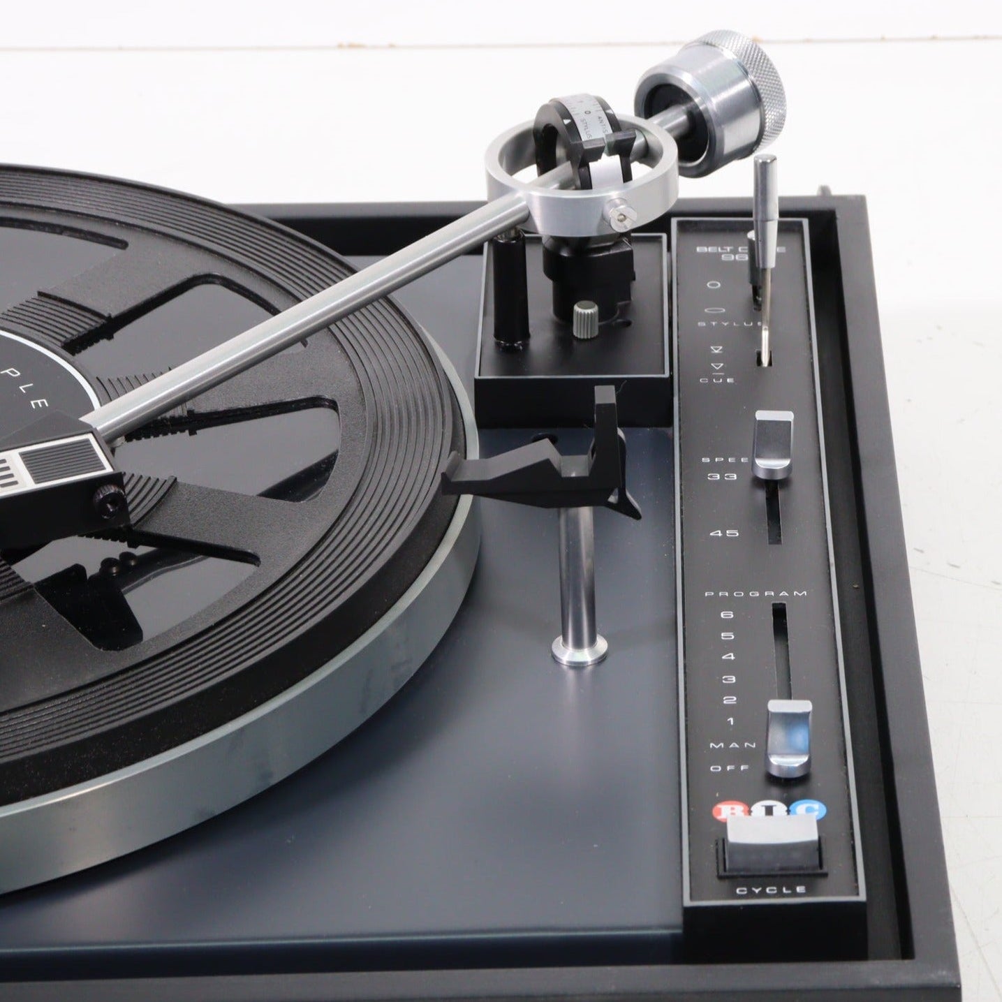 BIC 960 Belt-Drive Multiple Play Turntable 1974-1975 (Black ...